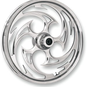 Wheel - Savage - Front - Dual Disc/without ABS - Chrome - 21x3.5 - '00-'07 FLT