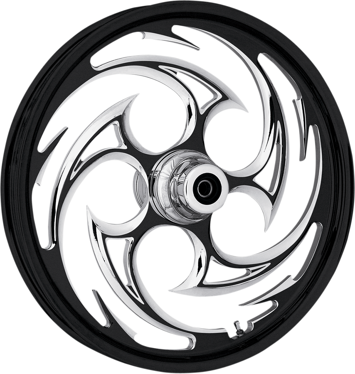 Wheel - Savage Eclipse - Front - Dual Disc/without ABS - Black Eclipse - 21x3.50 - '00-'07 FLT