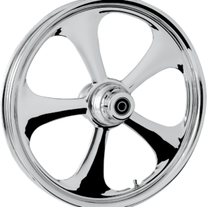 Wheel - Nitro - Front - Dual Disc/without ABS - Chrome - 16x3.5 - '00-'07 FLT