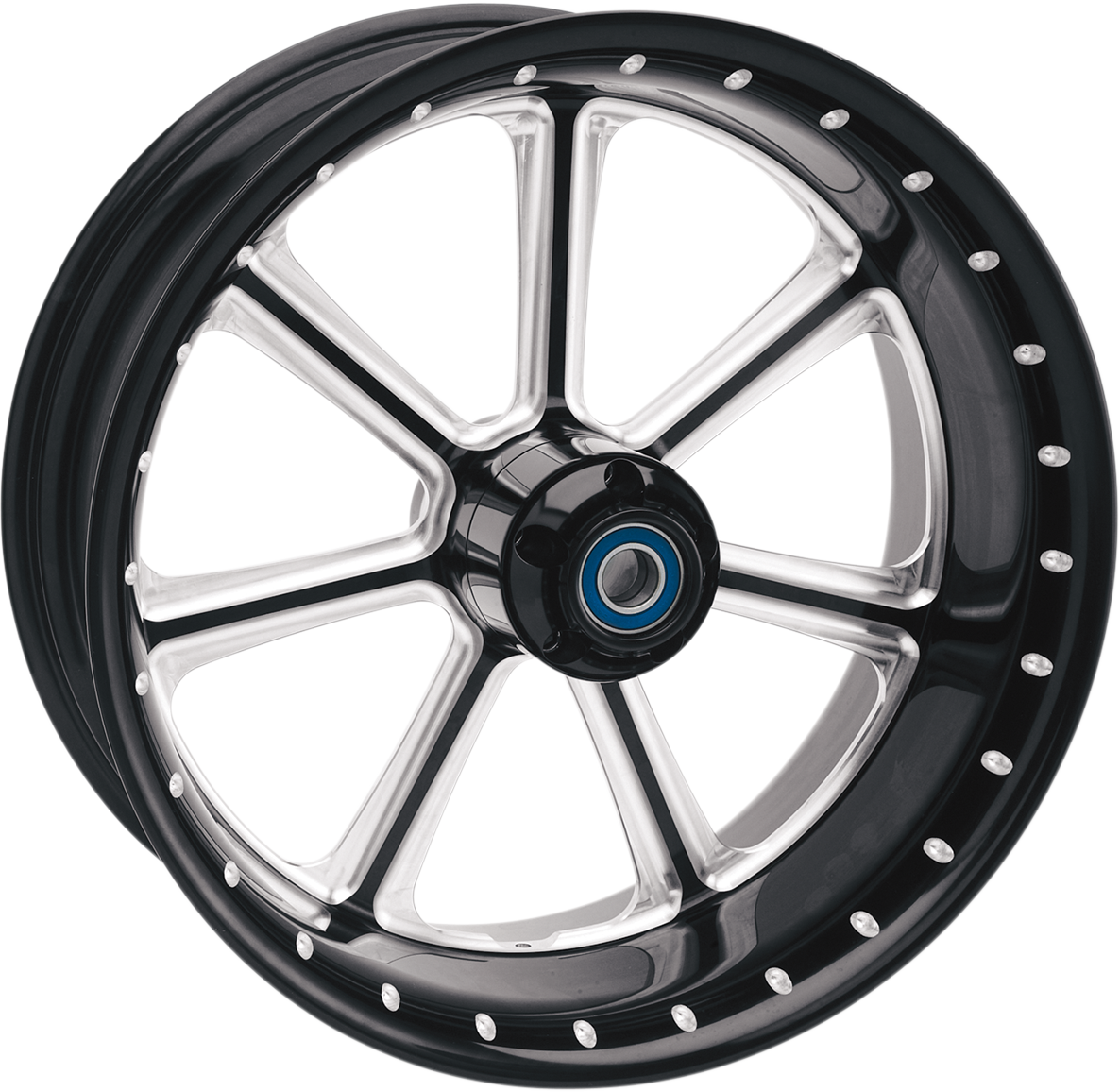 Wheel - Diesel - Front - Dual Disc/with ABS - Black/Contrast Cut™ - 21x3.5 - '08+ FLD
