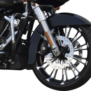 Wheel - Fuel - Front - Dual Disc/without ABS - Black Cut - 21x3.25 - FL