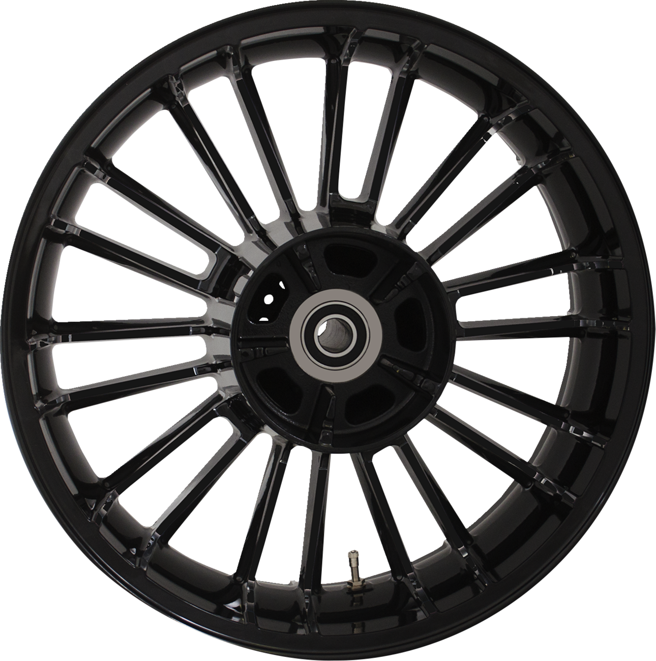 Wheel - Atlantic 3D - Rear - Single Disc/without ABS - Black - 18x5.5 - '09+ FL