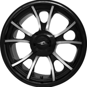 Rear Wheel - Largo 3D - Single Disc/with or without ABS - Black Cut - 18x7