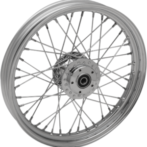 Wheel - Laced - 40 Spoke - Front - Chrome - 19x2.5 - '06-'07 XL