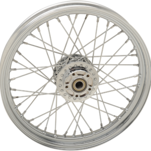 Wheel - Laced - 40 Spoke - Front - Chrome - 19x2.5 - '08-'17 FXD