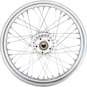 Wheel - Laced - 40 Spoke - Front - Chrome - 19x2.5 - '11+ 1200C/1200X