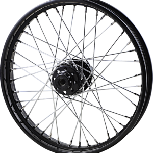 Wheel - Laced - 40 Spoke - Front - Black - 21x2.15