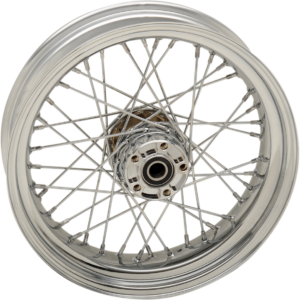 Wheel - Laced - 40 Spoke - Rear - Chrome - 17x4.5 - '12-'17 FXD
