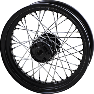 Wheel - Laced - 40 Spoke - Rear - Black - 16x3