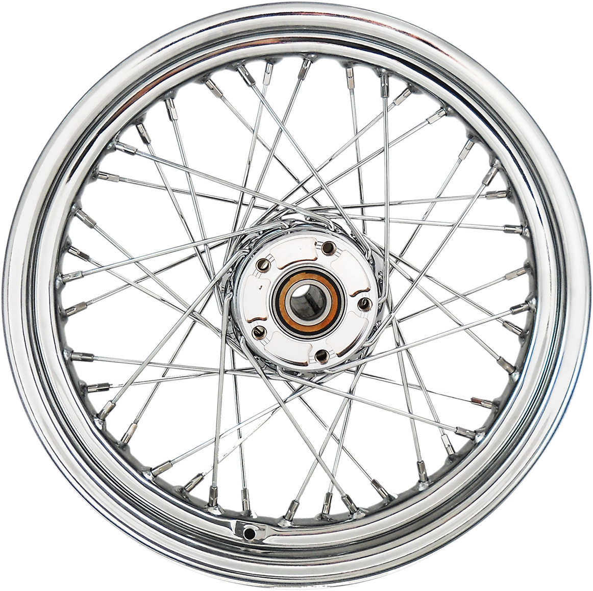 Wheel - Laced - 40 Spoke - Rear - Chrome - 16x3 - '86-'99 FLT