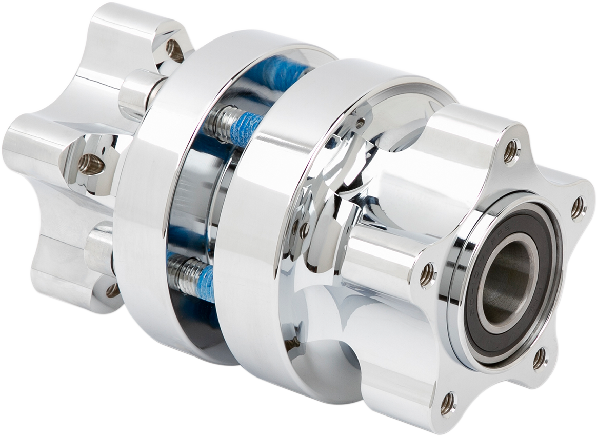 Hub - Cartridge - Front/Dual Disc - Chrome - '08+ FLT