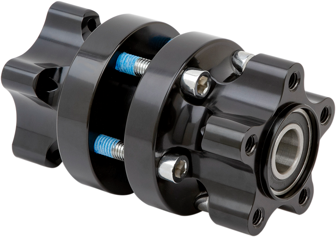 Hub - Cartridge - Rear/Single Disc - Black - '08-'17 FXD