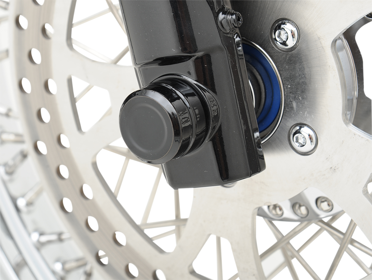 Axle Cap - Front - Black - Image 2