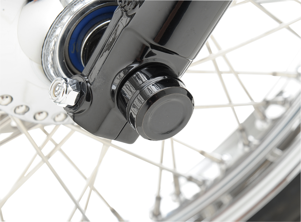 Axle Cap - Front - Black
