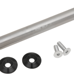 Axle - Y - Front - Smooth - Black - 25 mm