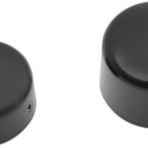 Axle Caps - Black - Rear