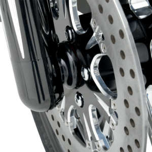 Axle Spacer - Dimpled - Black - Non-ABS - FLT