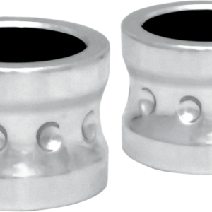 Axle Spacer - Dimpled - Chrome - Non-ABS - FLT