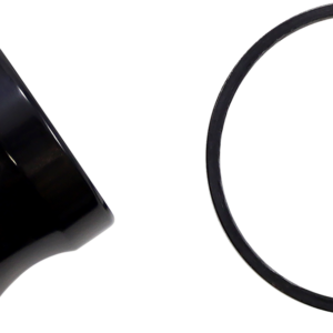 Axle Spacer - Smooth - Black - ABS