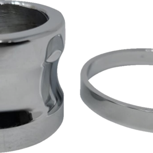 Axle Spacer - Smooth - Chrome - ABS