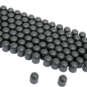 Valve Stem Cap - Black - 100 Pack