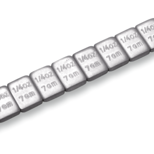 Wheel Weights - Adhesive Stick-On - Silver - 1/4 oz - 72 Pack