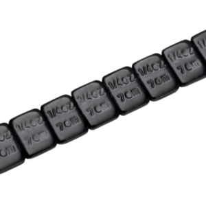 Wheel Weights - Adhesive Stick-On - Black - 1/4 oz - 72 Pack