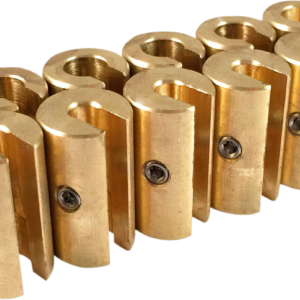 Wheel Weights - Re-Usable - 1-1/4 oz - Brass - 10 Pack