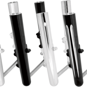 Fork Legs - Chrome - Smooth - Dual Disc - '08-'13 FLT