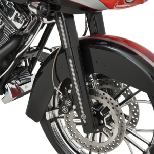Fork Leg Kit - Black - Lower - Dual Disc - Contrast Cut - '08-'13