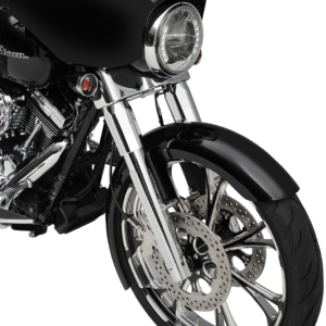 Fork Leg Kit - Chrome - Lower - Dual Disc - '08-'13