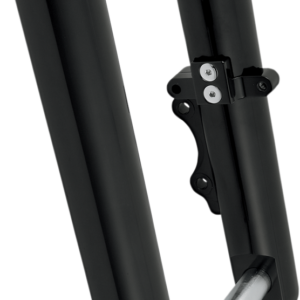 Fork Legs - Black Anodized - Hot Legs - Custom Single Disc - Smooth