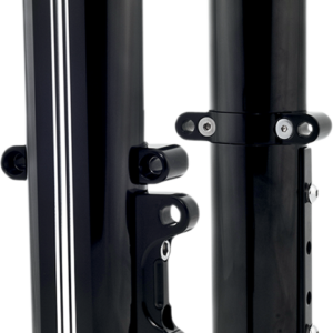 Fork Leg Kit - Black - Lower - Single Disc - Contrast Cut - '14-'20 FL