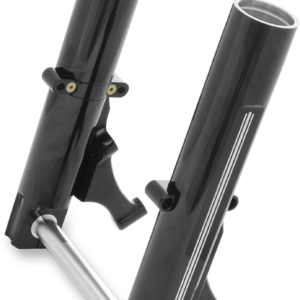 Fork Leg Kit - Black - Lower - Dual Disc - Contrast Cut - '14-'20 FL