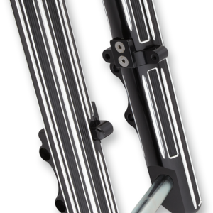 Fork Legs - Black Anodized - Hot Legs - Custom Single Disc - 10-Gauge