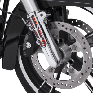 Forkini Lower Leg Covers - Chrome - With LEDs