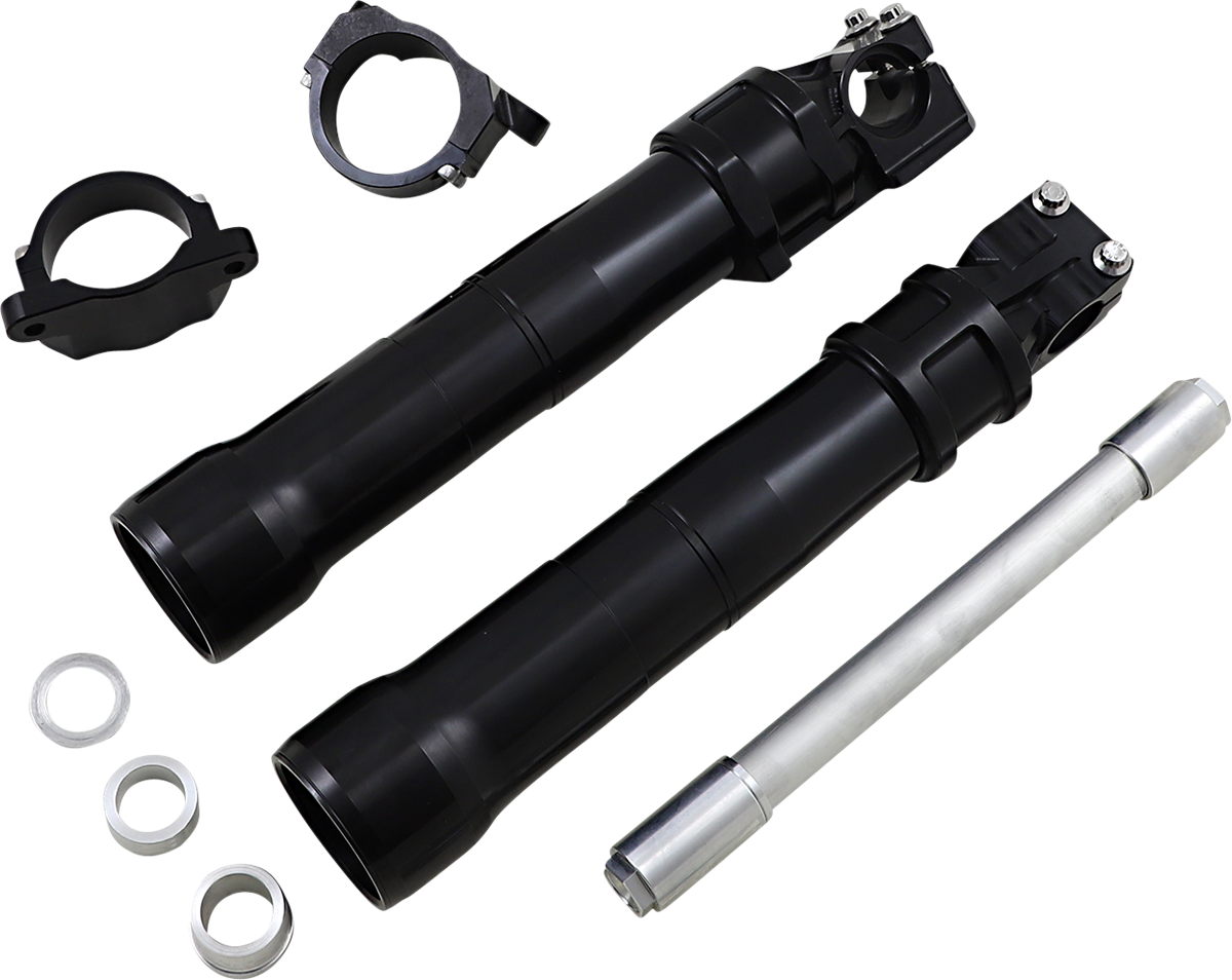Fork Legs - 49 mm - Lower - Black Anodized - Image 2