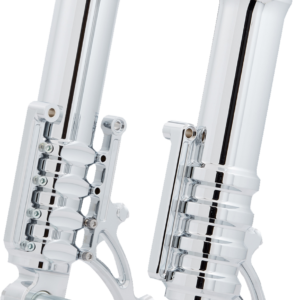 Fork Legs - 49 mm - Chrome - For Custom Radial Mount Brake Caliper