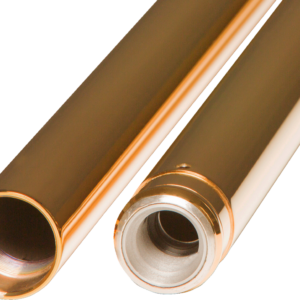 Fork Tubes - 39 mm - 24.25" - Gold
