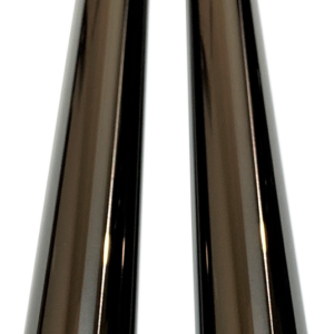 Fork Tube - 39 mm - 26.25" - Black Anodized