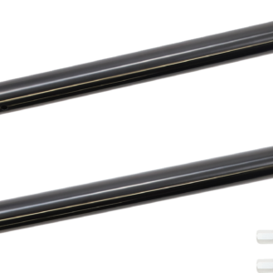 Inverted Fork Tubes - 43 mm - +2" - Black
