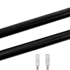 Fork Tube - 43 mm - LH 25" | RH 24-3/4" (+2") - Black DLC