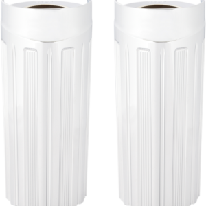 Fork Boot Covers - +2" - Chrome - 10-Gauge - FLHT