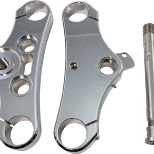 Elite Triple Tree - 49 mm - Chrome - 3° Rake