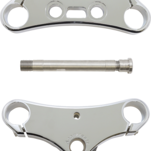 Elite Triple Tree - 49 mm - Chrome - 5° Rake