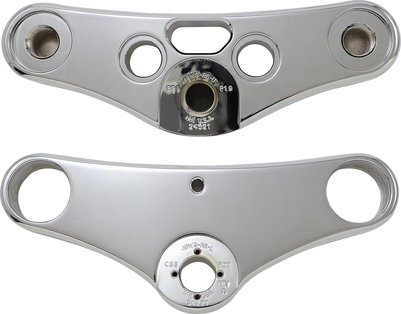 Triple Tree - 49 mm - Chrome - Image 3
