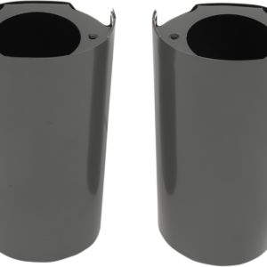 Fork Slider Covers - Stock Length - Black