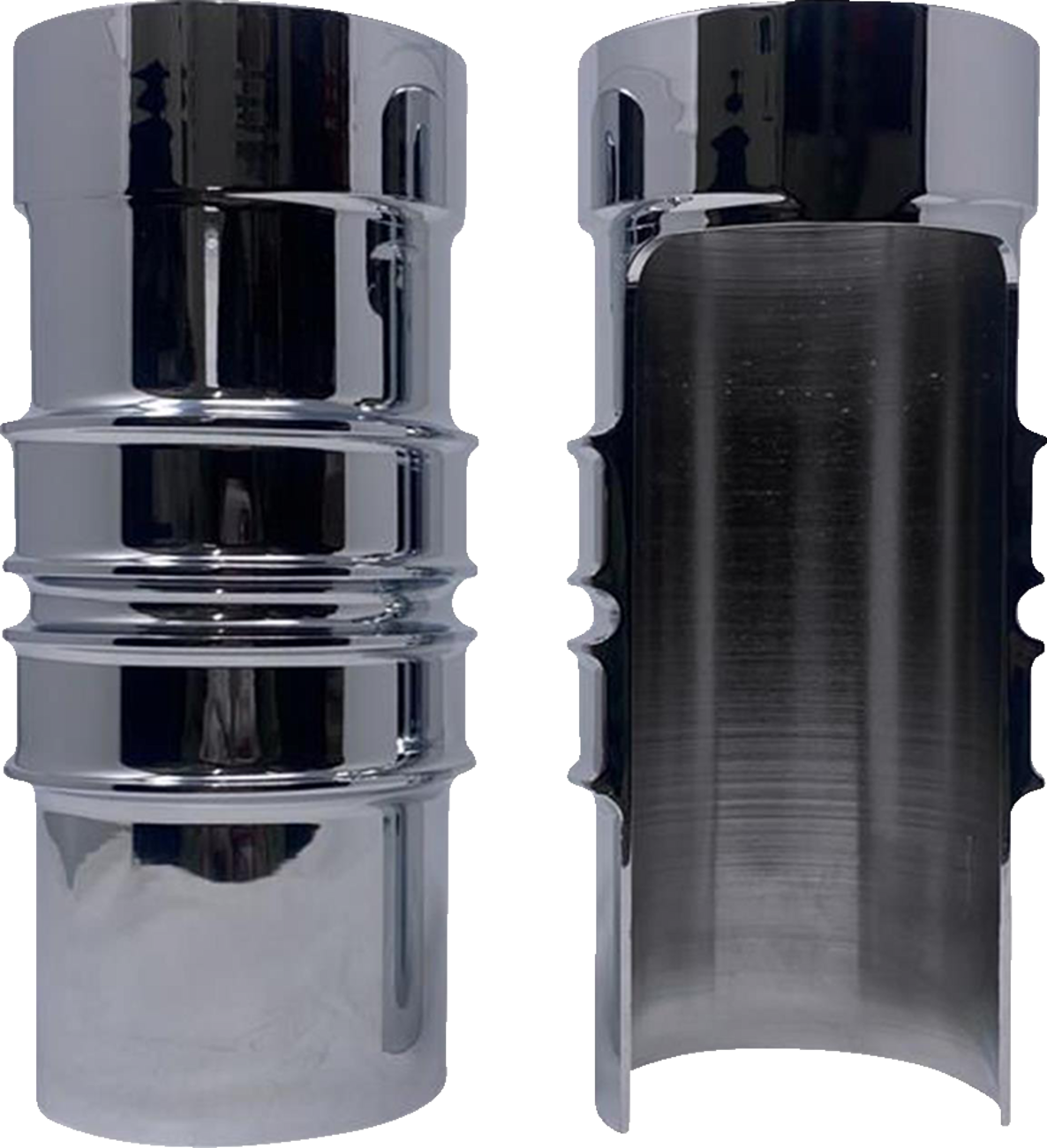 Fork Leg Bells - Chrome - Fat - Ripper