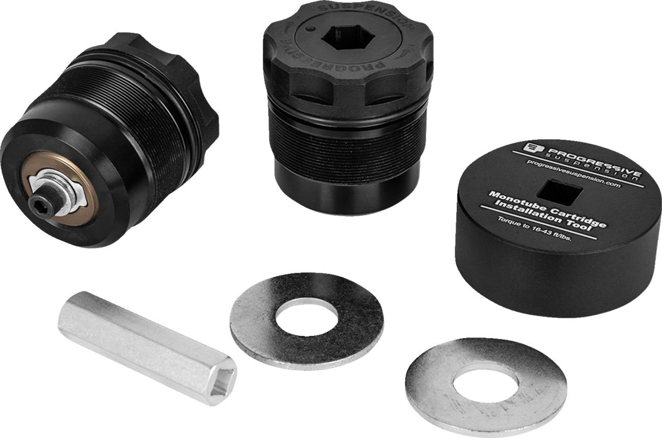 Fork Preload Adjuster - 49 mm - Black Anodized