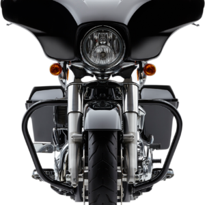 V-Bend Freeway Bar - Black - FLH